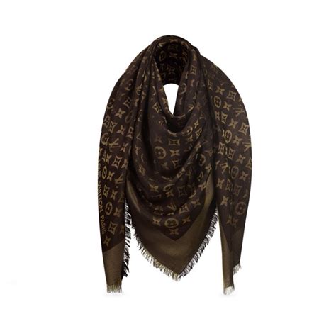 louis vuitton shawl scarf price|louis vuitton monogram silk scarf.